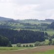 Terraced landscape in Upper Austria