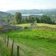 Ambleside countryside and Windermere lake